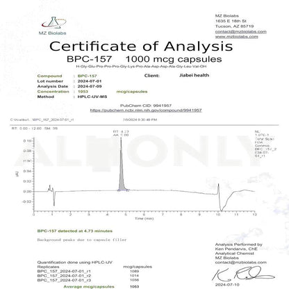 BPC-157 Alternative Recovery Complex